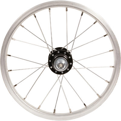 Freewheel voor achterwiel van 14 inch-kinderfiets trommelrem/v-brake zilver