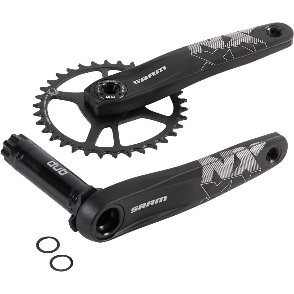 Enojni verižnik DUB SRAM NX (170 mm, 34T)
