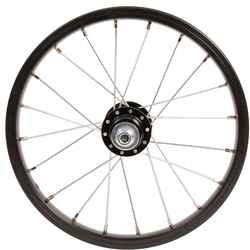 Kids Wheel 14" Rear Freewheel Drum brake / Vbrake - Black