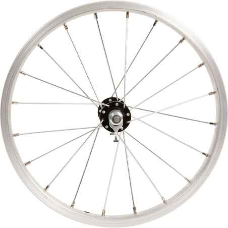 Kids' Bike Wheel 16" Front - Silver