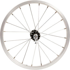 Rueda Bicicleta Niño 16" Pulgadas Delantera V-Brake Pared Simple Plateado