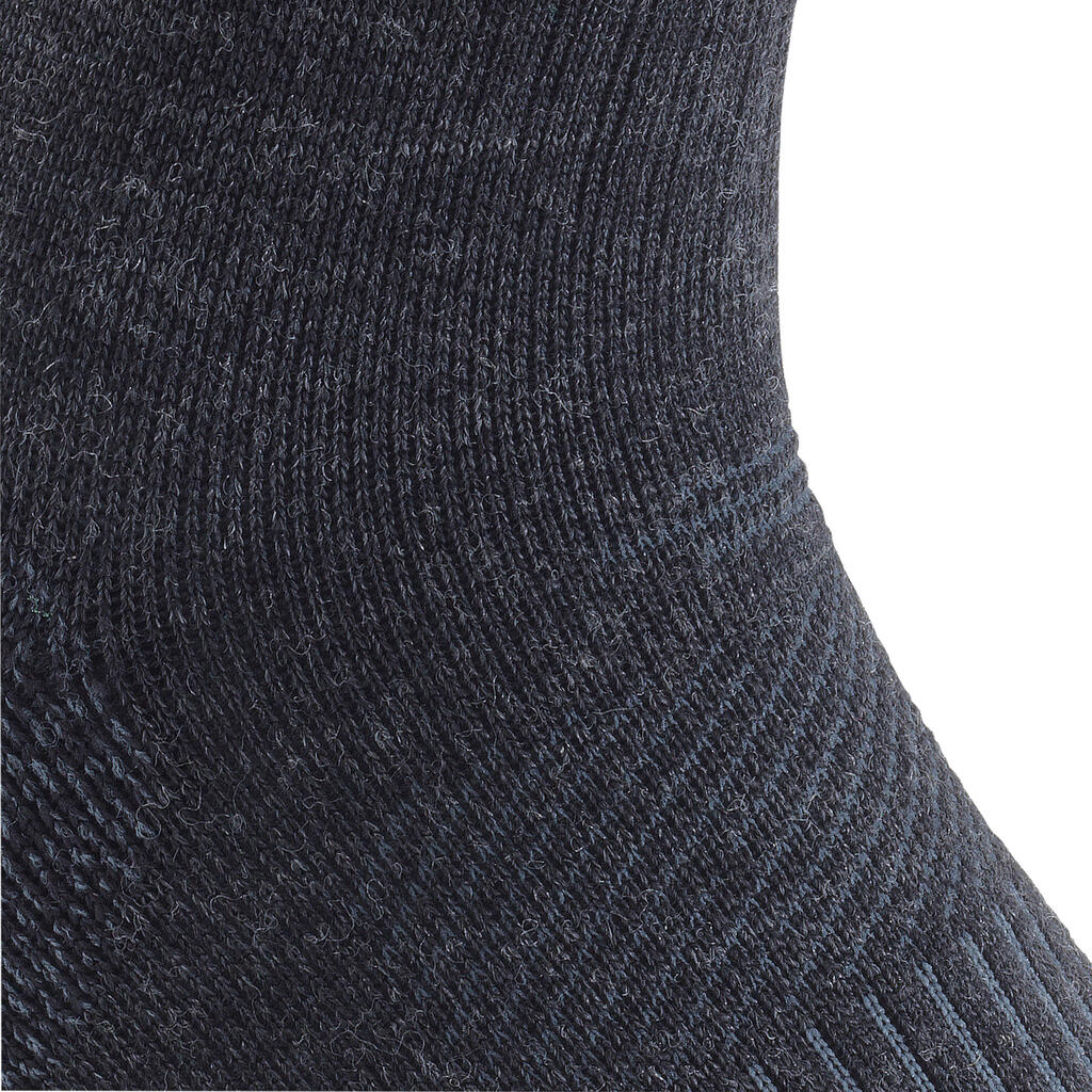 Walkingsocken WS 580 Warm schwarz