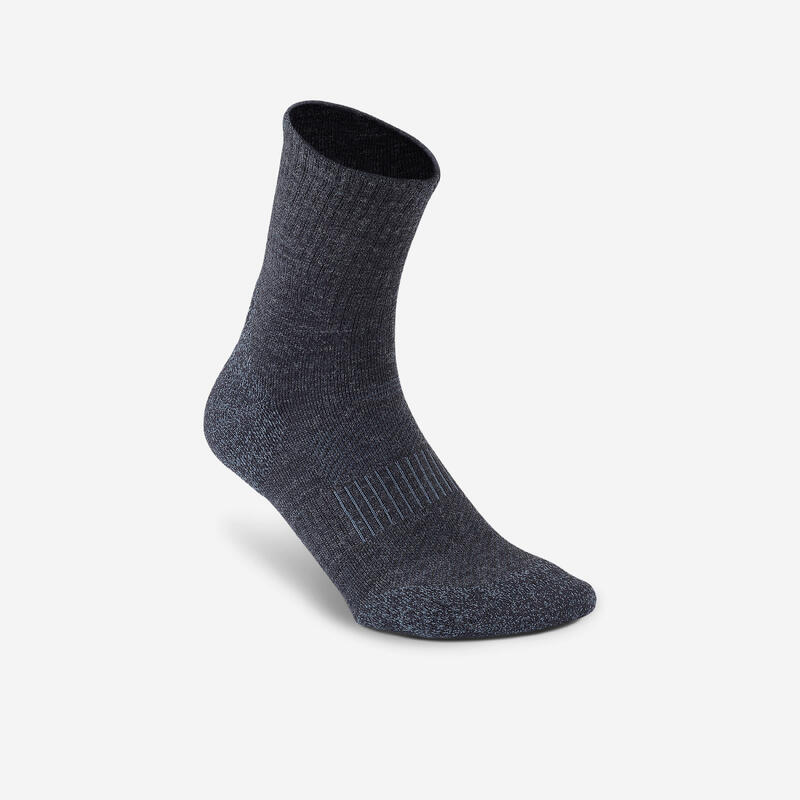 Chaussettes marche sportive/nordique WS 580 Warm noir