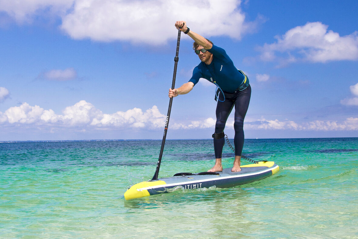 #1 A POWERFUL INFLATABLE STAND UP PADDLE !
