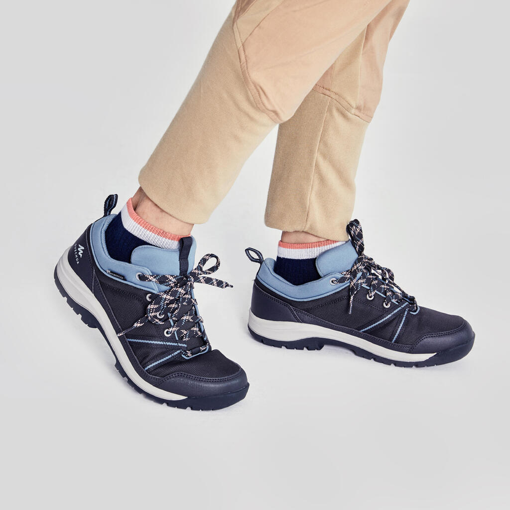 Women's Low-rise Waterproof Hiking Shoes - NH100 WP