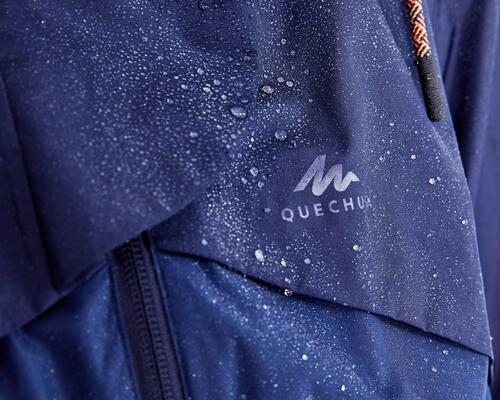 Waterproof Jacket, close-up of quechua logo