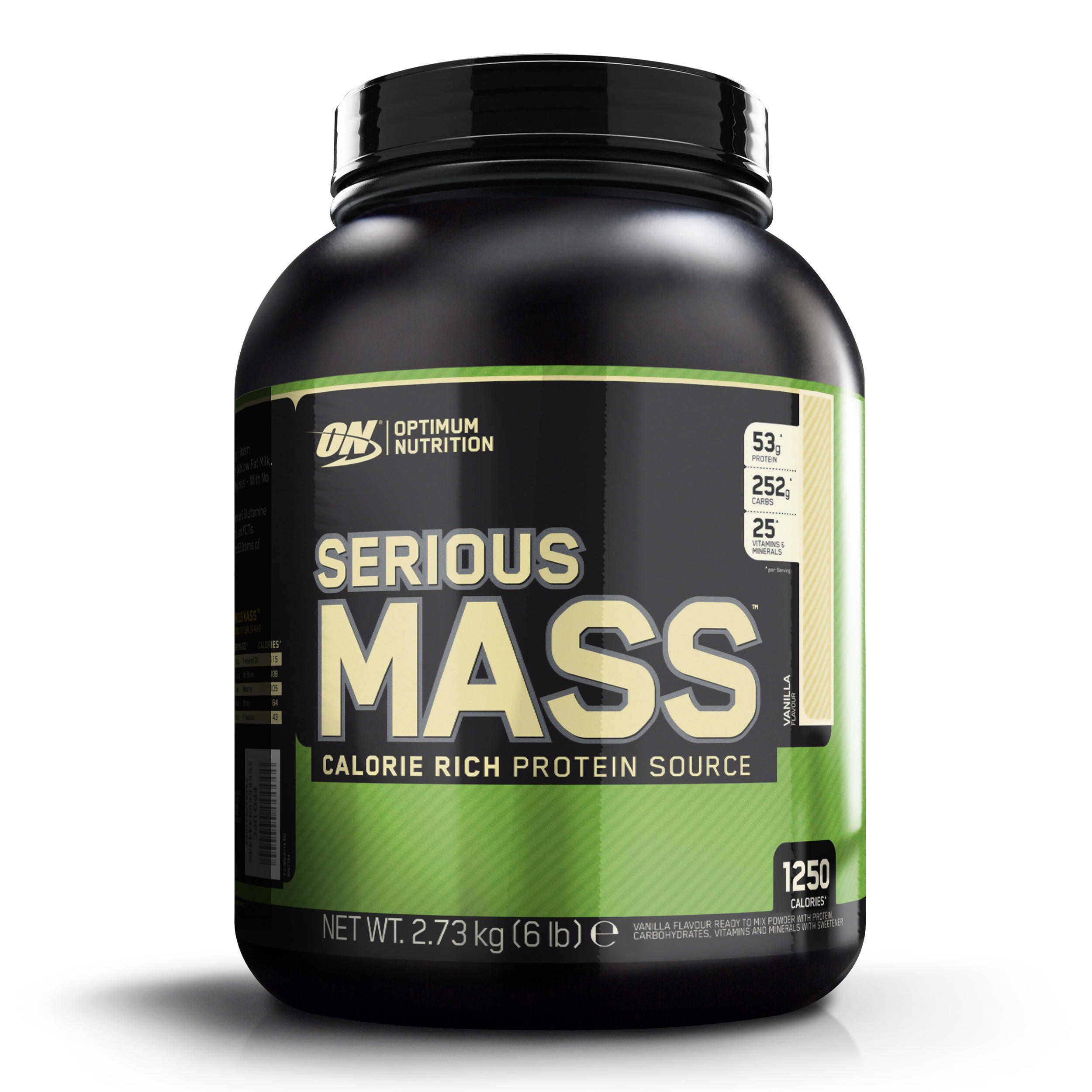 OPTIMUM NUTRITION PROTEINA SERIOUS MASS vainilla 2,7 Kg