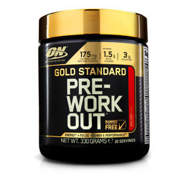 PRE WORKOUT GOLD STANDARD fruit punch 330gr