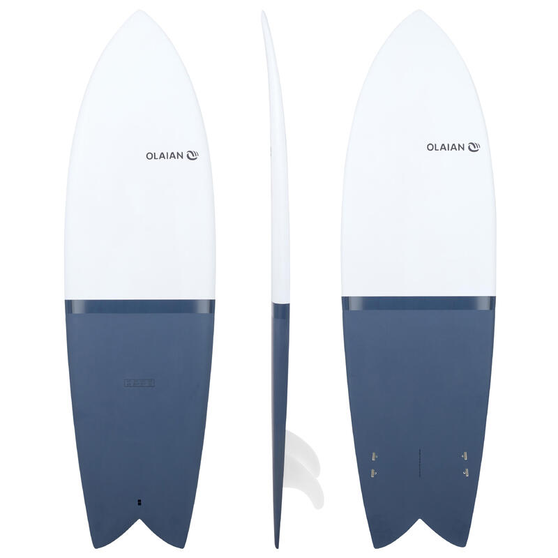 Deska surfingowa Retrofish 900 6' z 2 statecznikami