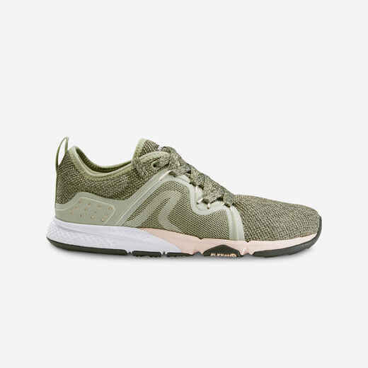 
      Freizeitschuhe Walking PW 540 Flex H+ Damen khaki/rosa
  