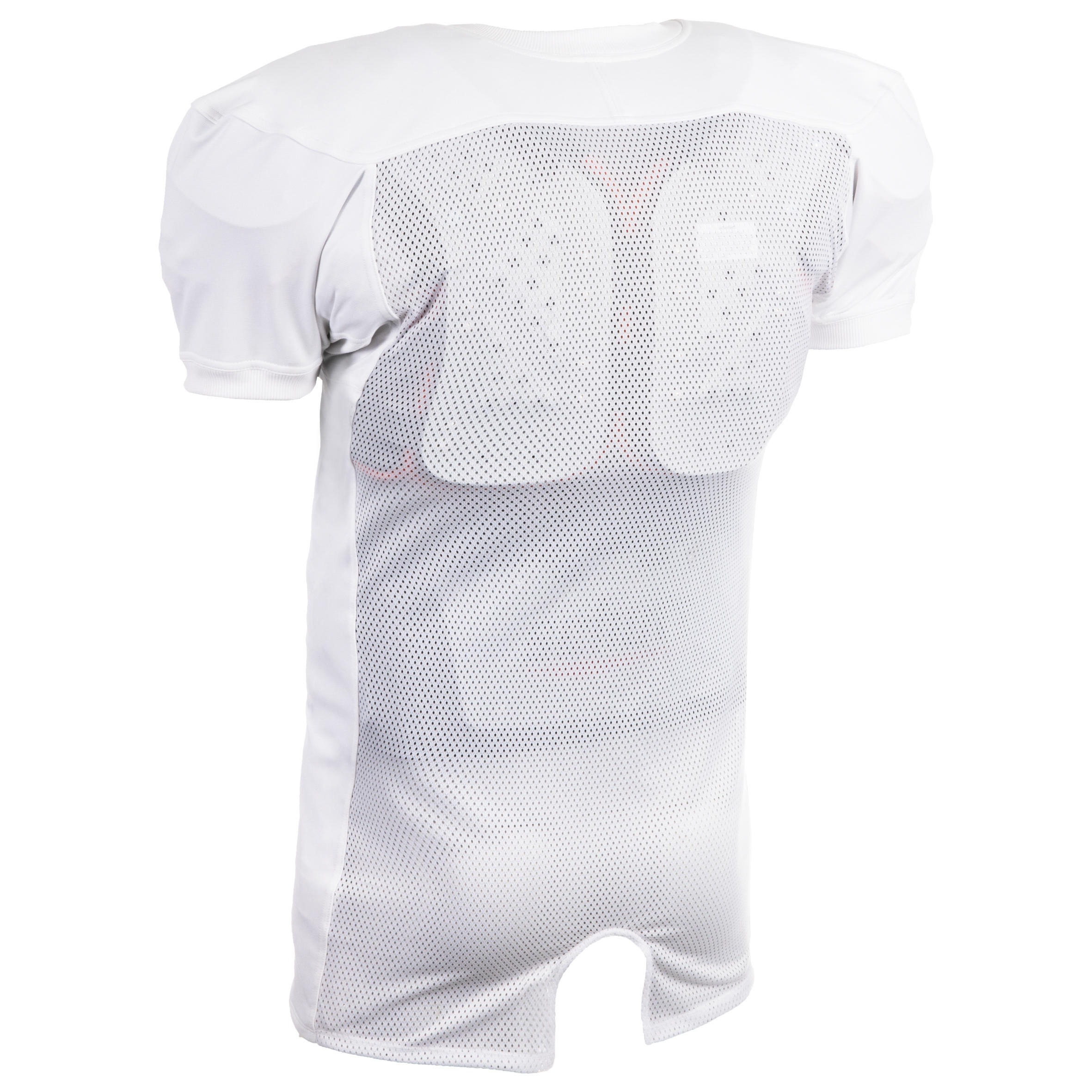 Adult American Football Jersey AF 550 - White 3/4