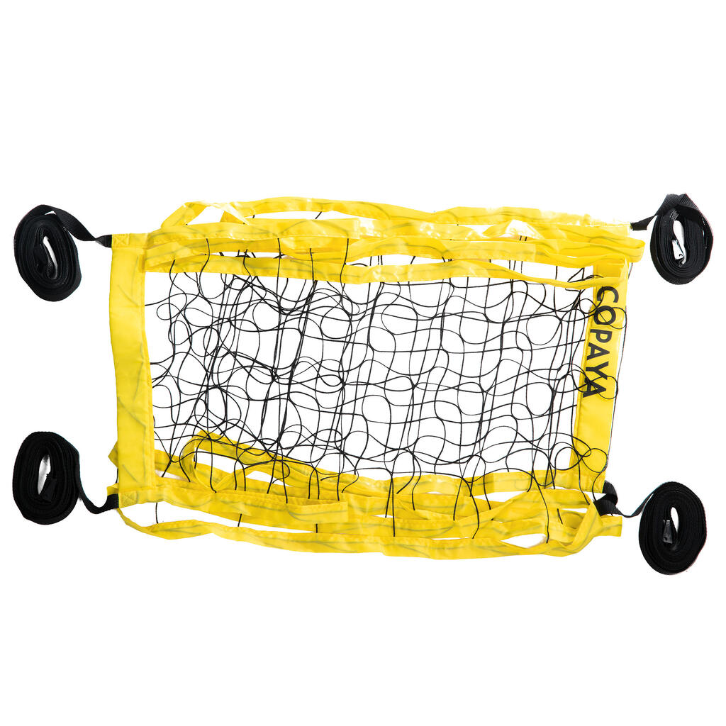 BV100 Beach Volleyball Net - Yellow