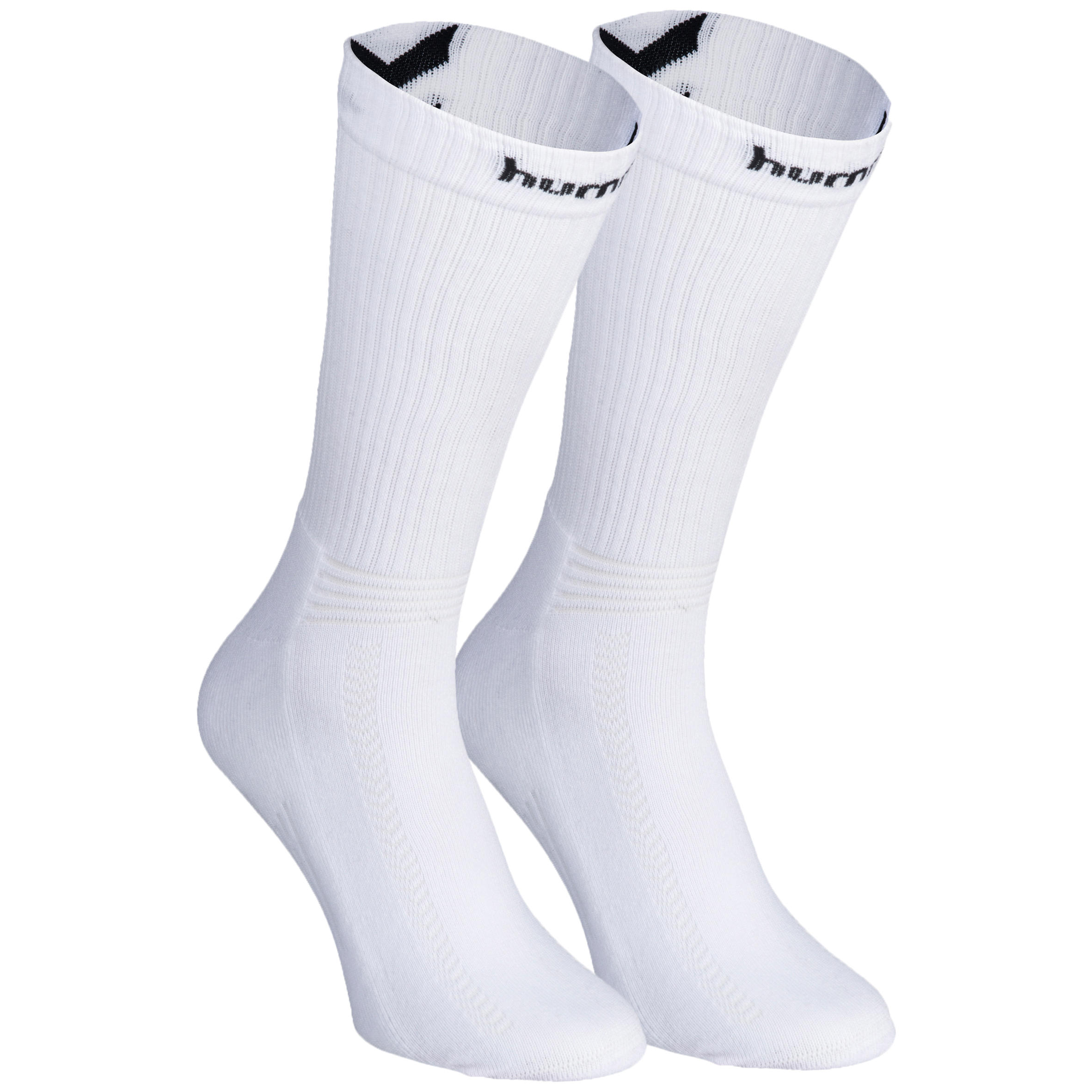 HUMMEL Adult Handball Socks - White/Black