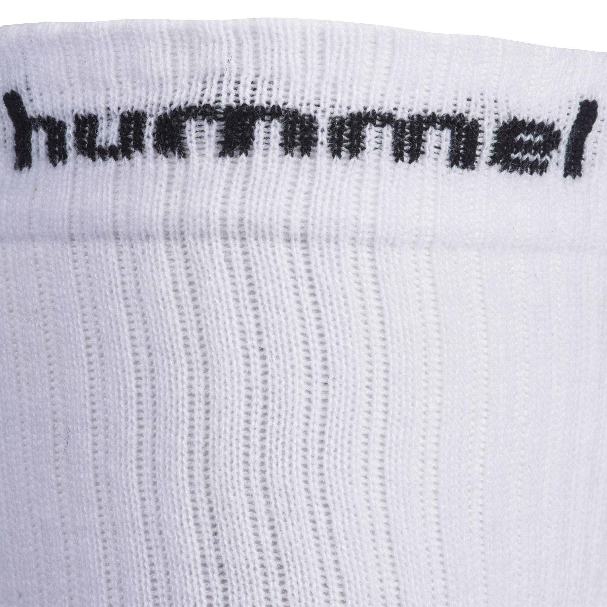 Adult Handball Socks - White/Black 4/4