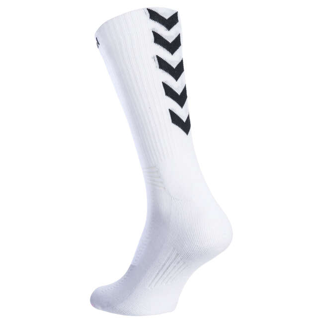 HUMMEL Adult Handball Socks - White/Black | Decathlon