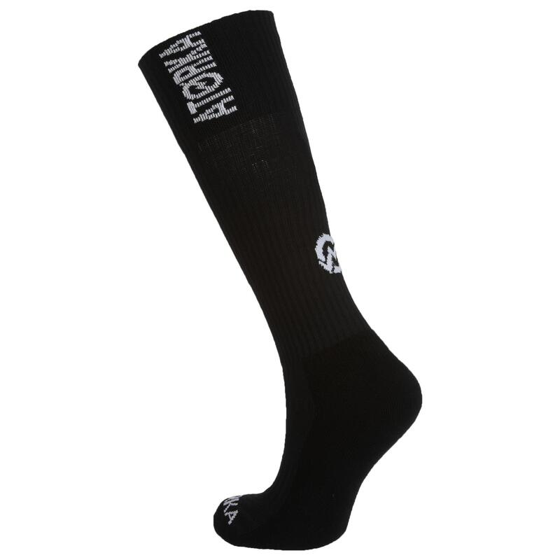 Damen/Herren Handballsocken High - H500 schwarz 