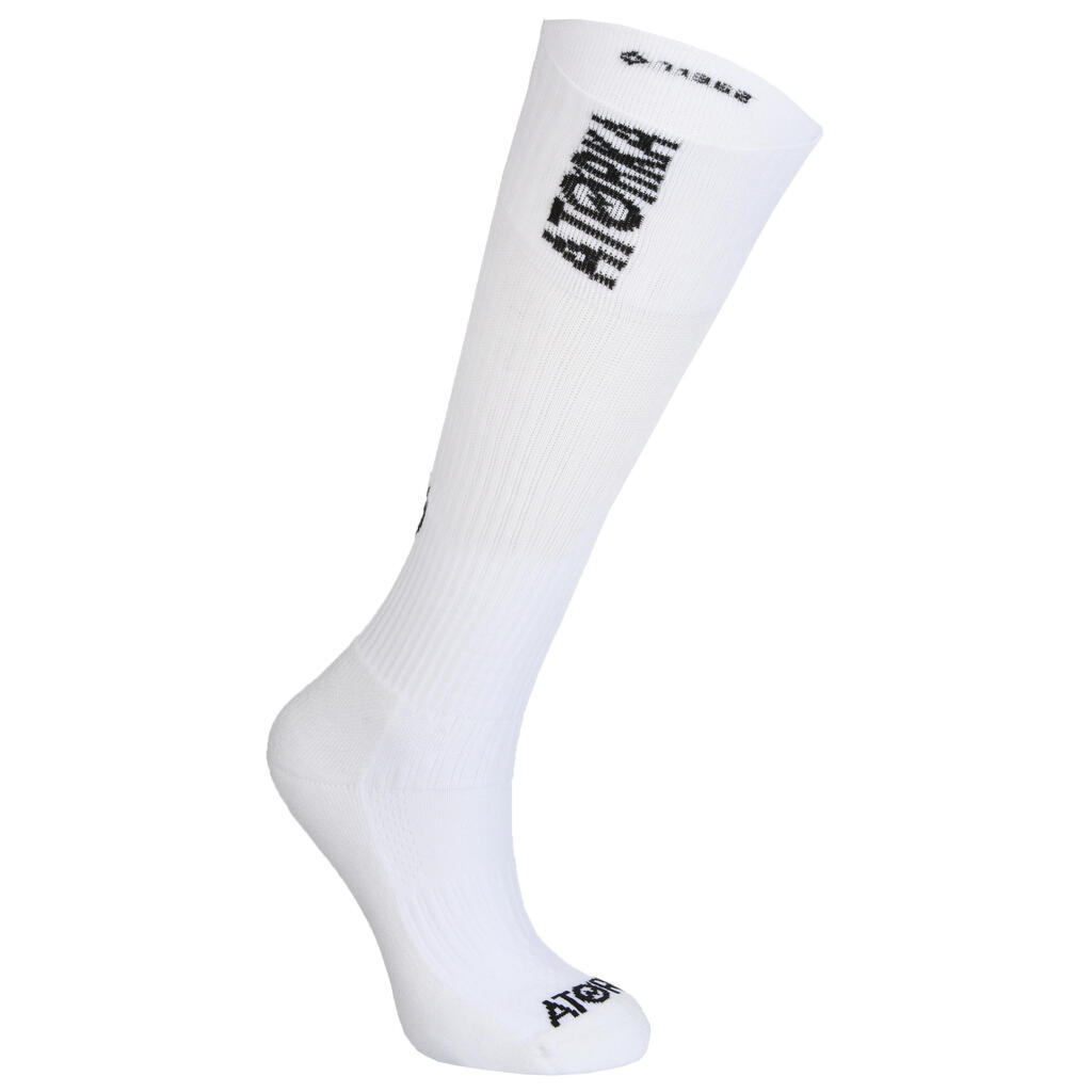 Damen/Herren Handball Socken High - H500 weiss 