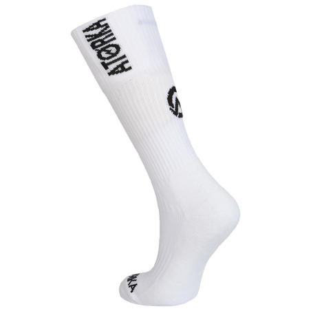 Гандбольні шкарпетки H500 для дорослих - Білі/Чорні