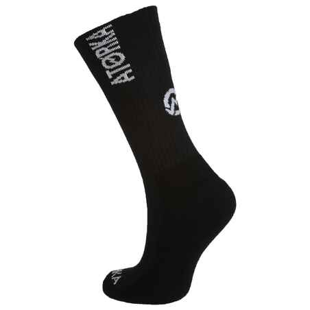 Handball Socks Single-Pack H500 - Black/White