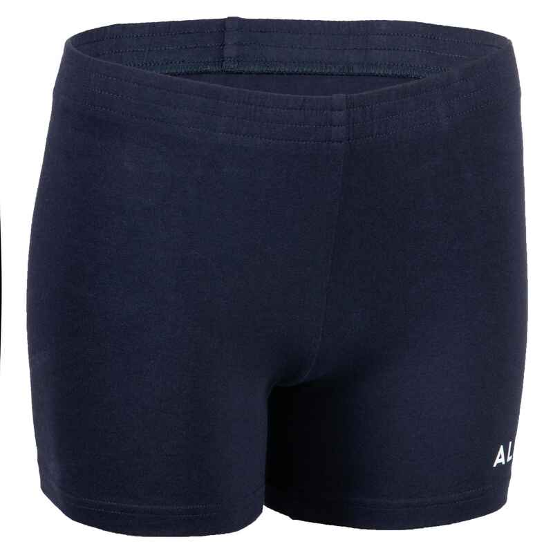 V100 Girls' Volleyball Shorts - Navy