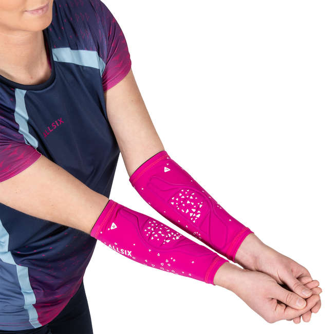 Unterarmschoner Volleyball Armsleeves Manschetten V100 pink ALLSIX