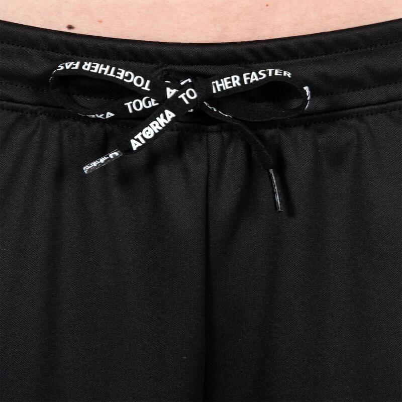 Damen Handball Shorts H500 schwarz/grau