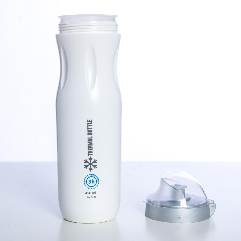 Isothermal Sports Bottle 450 ml - White