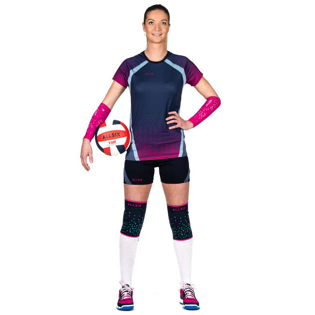 ALLSIX V500 Women's Volleyball Shorts Navy/Blue Decathlon