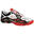 H500 Handball Shoes - White/Red/Black