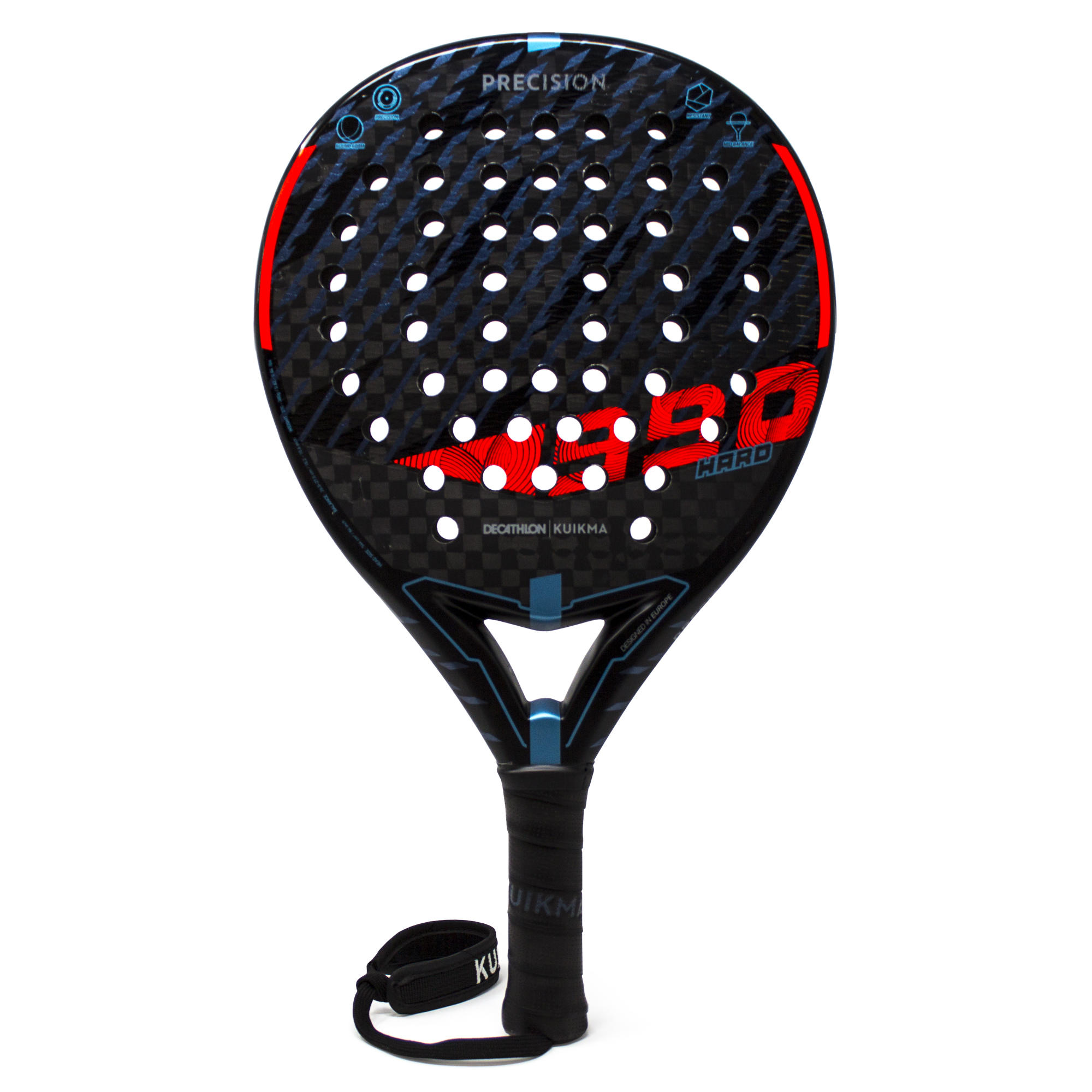 Rachetă Padel PR990 Precision Hard Adulți