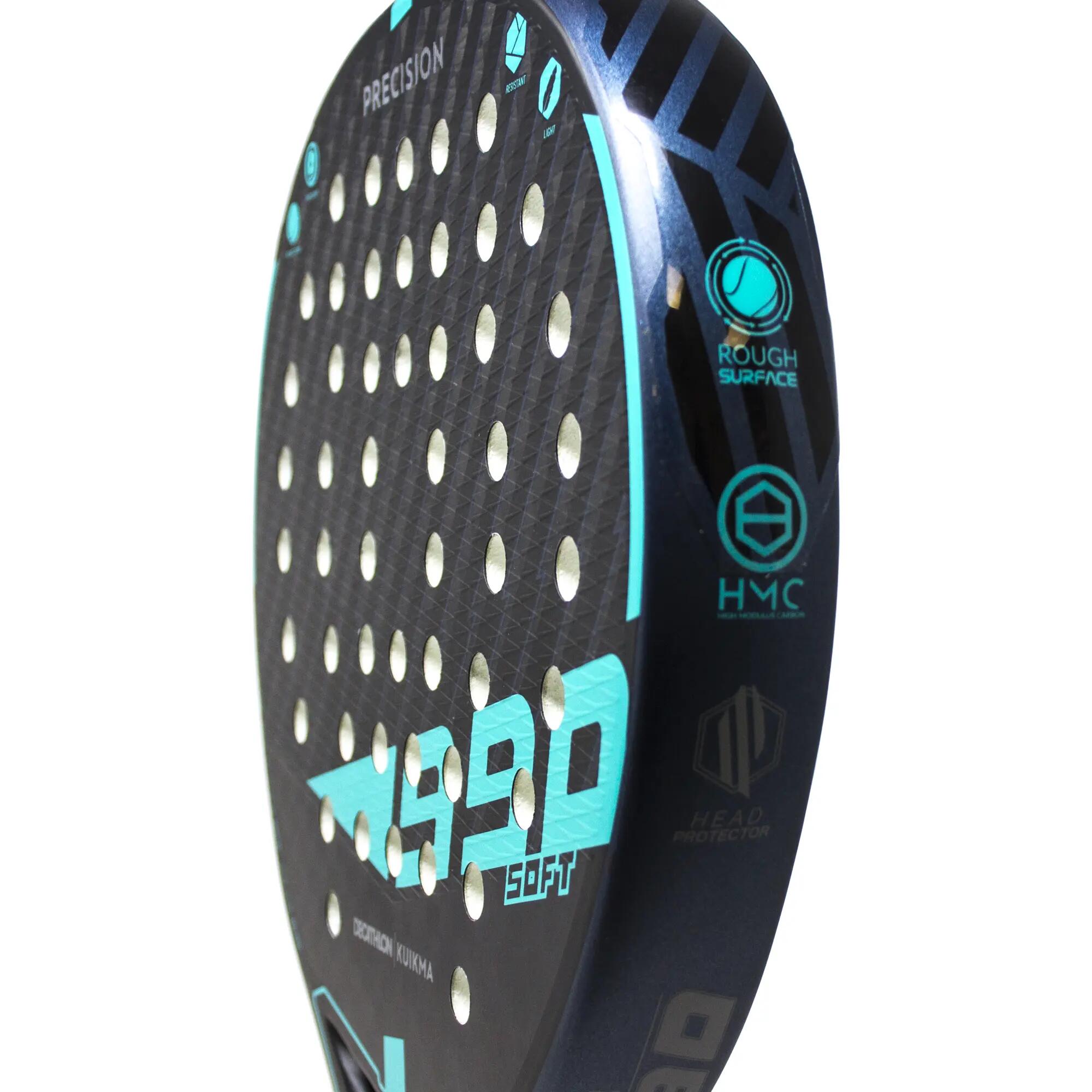 Adult Precision Soft PR990 - Black/Blue 5/10
