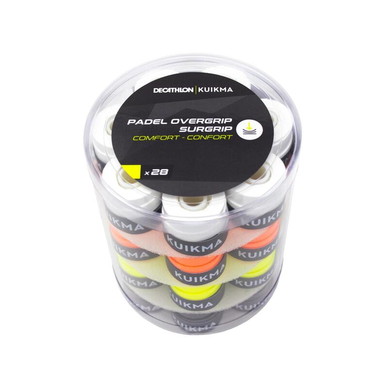 OVERGRIP DE PADEL CONFORTO MULTICOLOR (CONJUNTO DE 28)