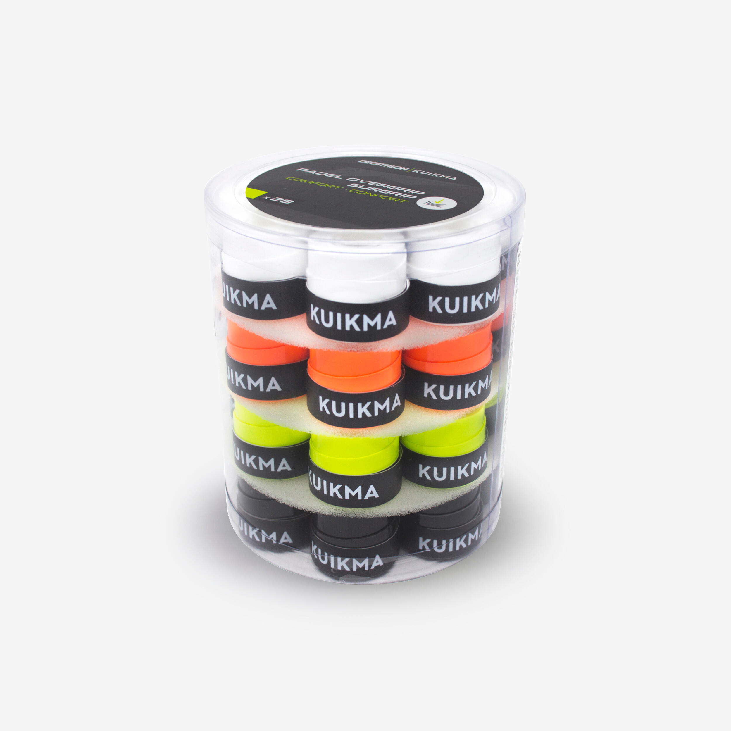 Kuikma - Padel Overgrip Confort X28 Multicolor - Surgrip - Padel Beach Tennis - - 28 M - Decathlon