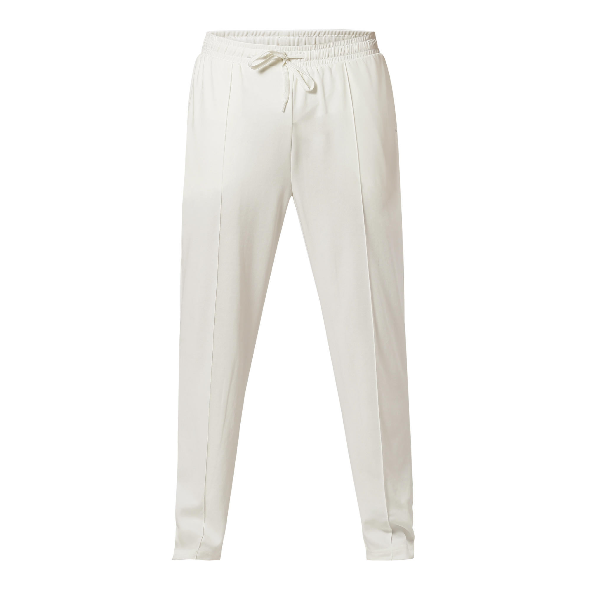 KIDS QUICK DRY CRICKET TRACKPANTS IVORY TSR 100 WHITE