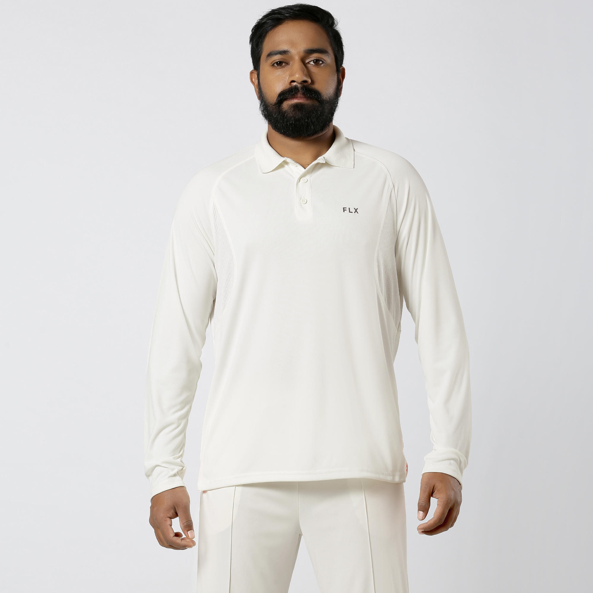 cricket white t shirt full sleeve