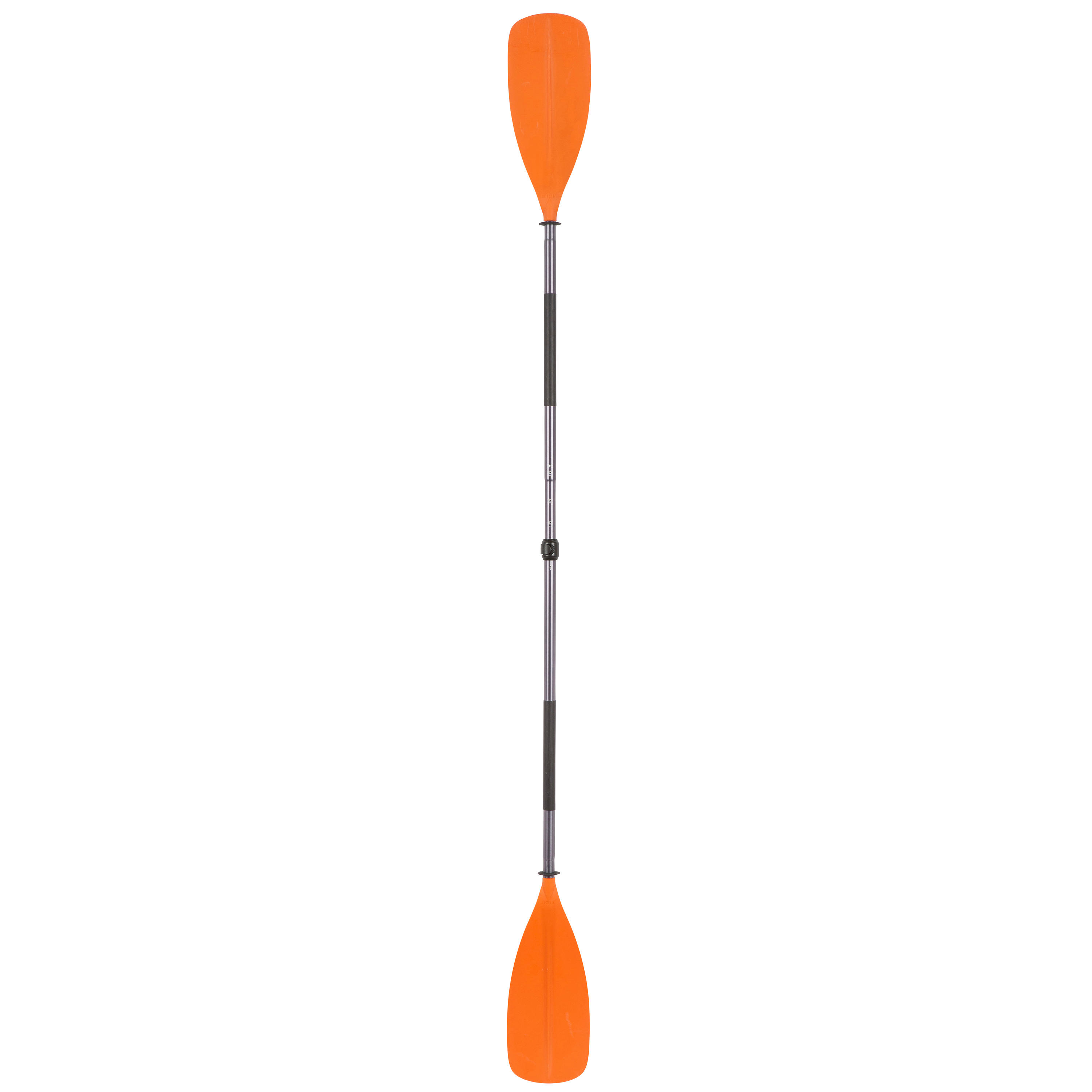 2-part kayak paddle adjustable symmetrical 100 14/14