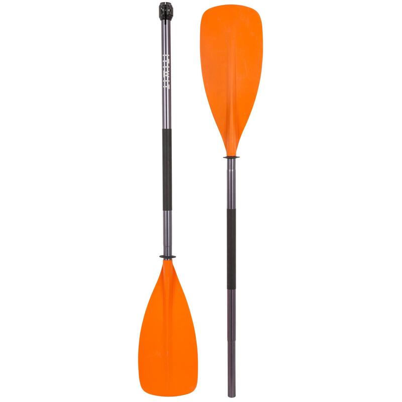 Pagaia simétrica regulável de kayak 2 partes 100
