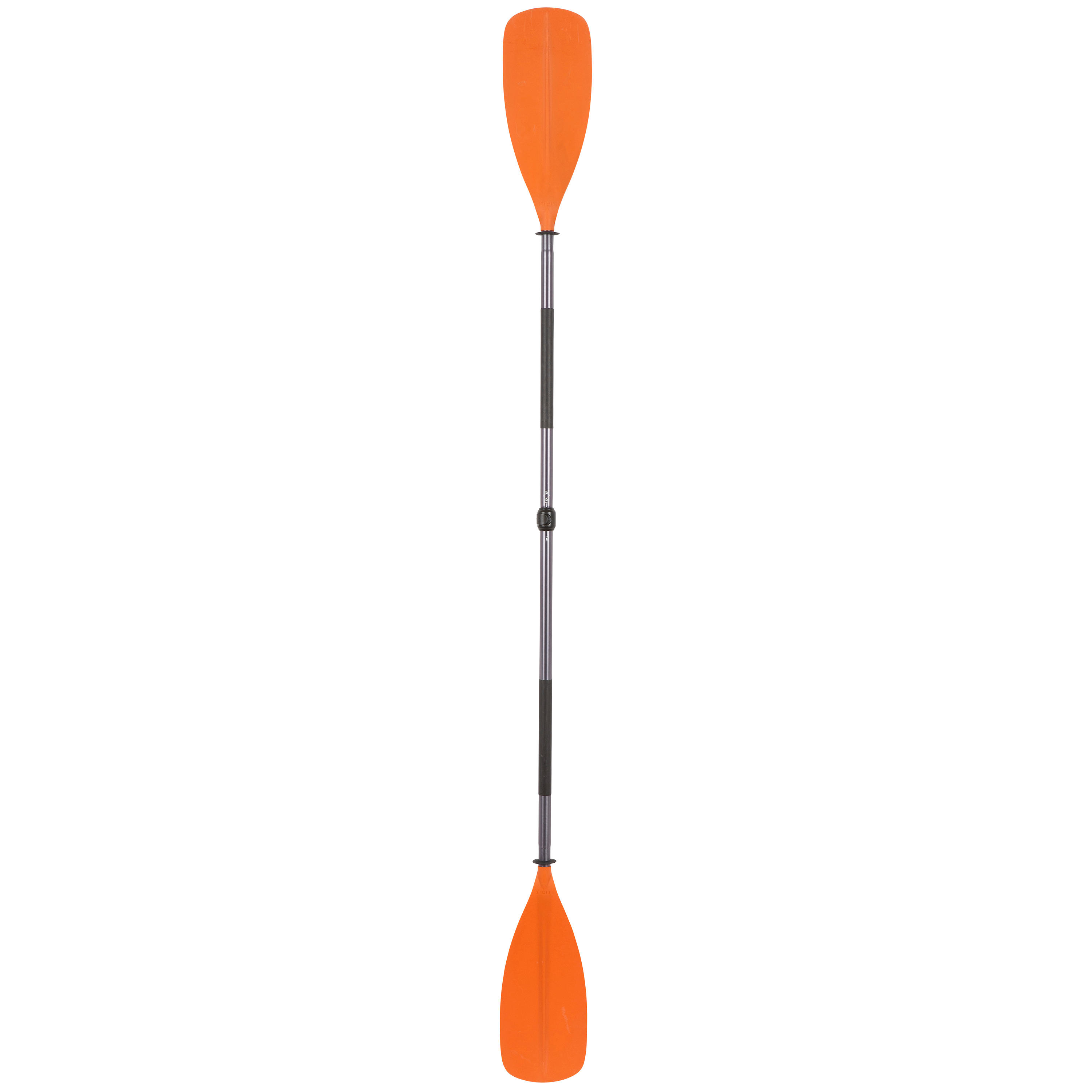 2-part kayak paddle adjustable symmetrical 100 12/14