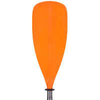 PALA DE KAYAK ITIWIT 2 PARTES AJUSTABLE X100 NARANJA