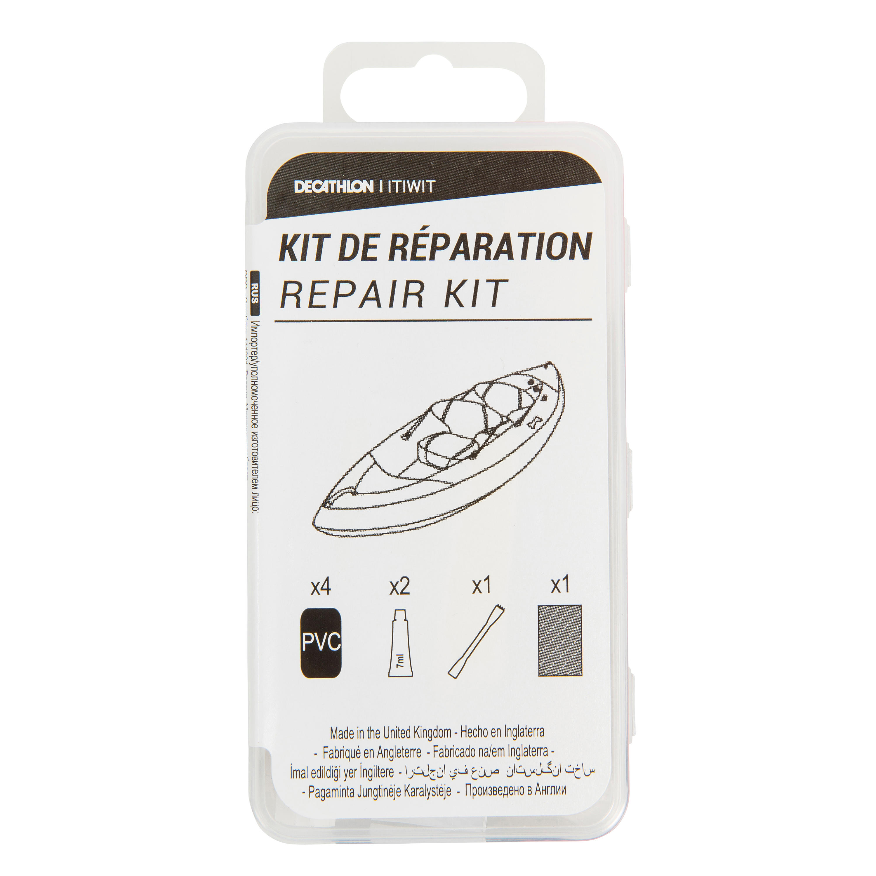 KIT DE REPARACIÓN KAYAK INFLABLE Itiwit Decathlon