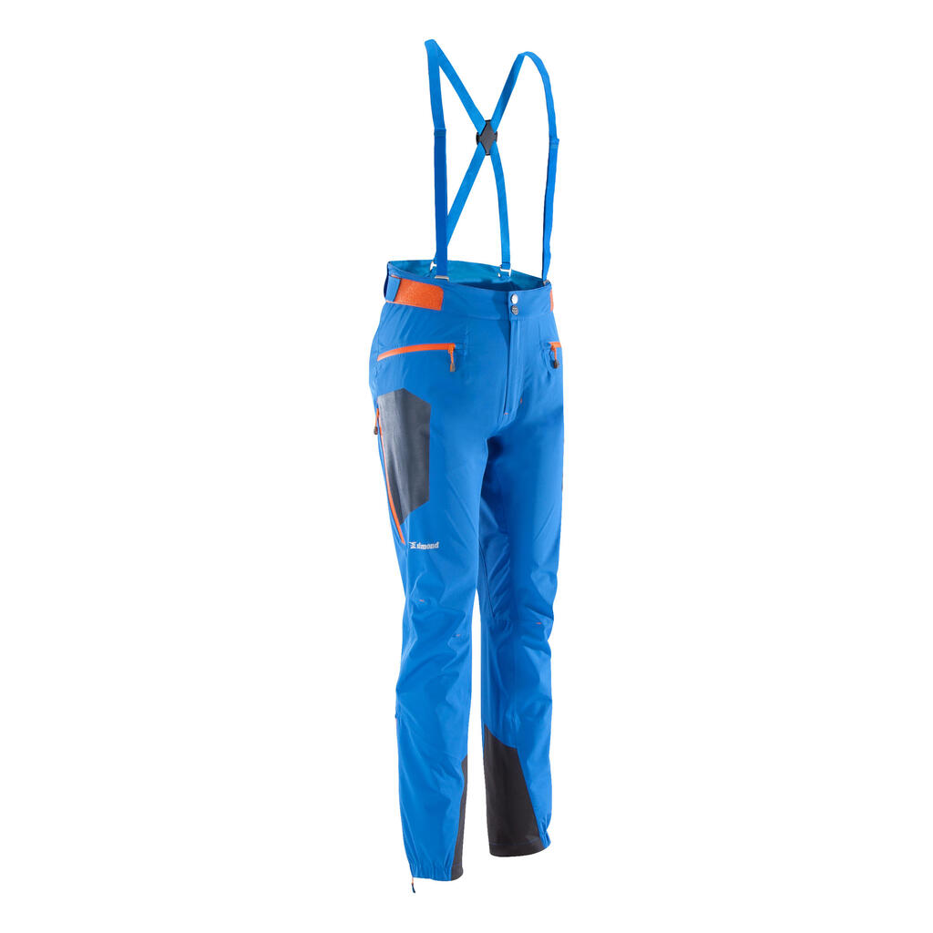 Men's mountaineering waterproof trousers - cascade 2 blue