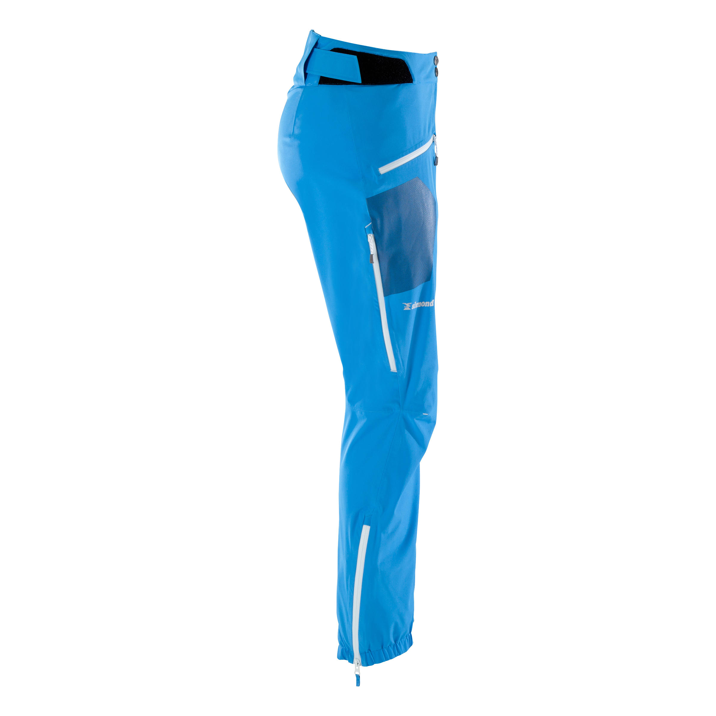 Pantalones Impermeables de Alpinismo y Alta Montaña Mujer Simond Cascade 2  Azul - Decathlon