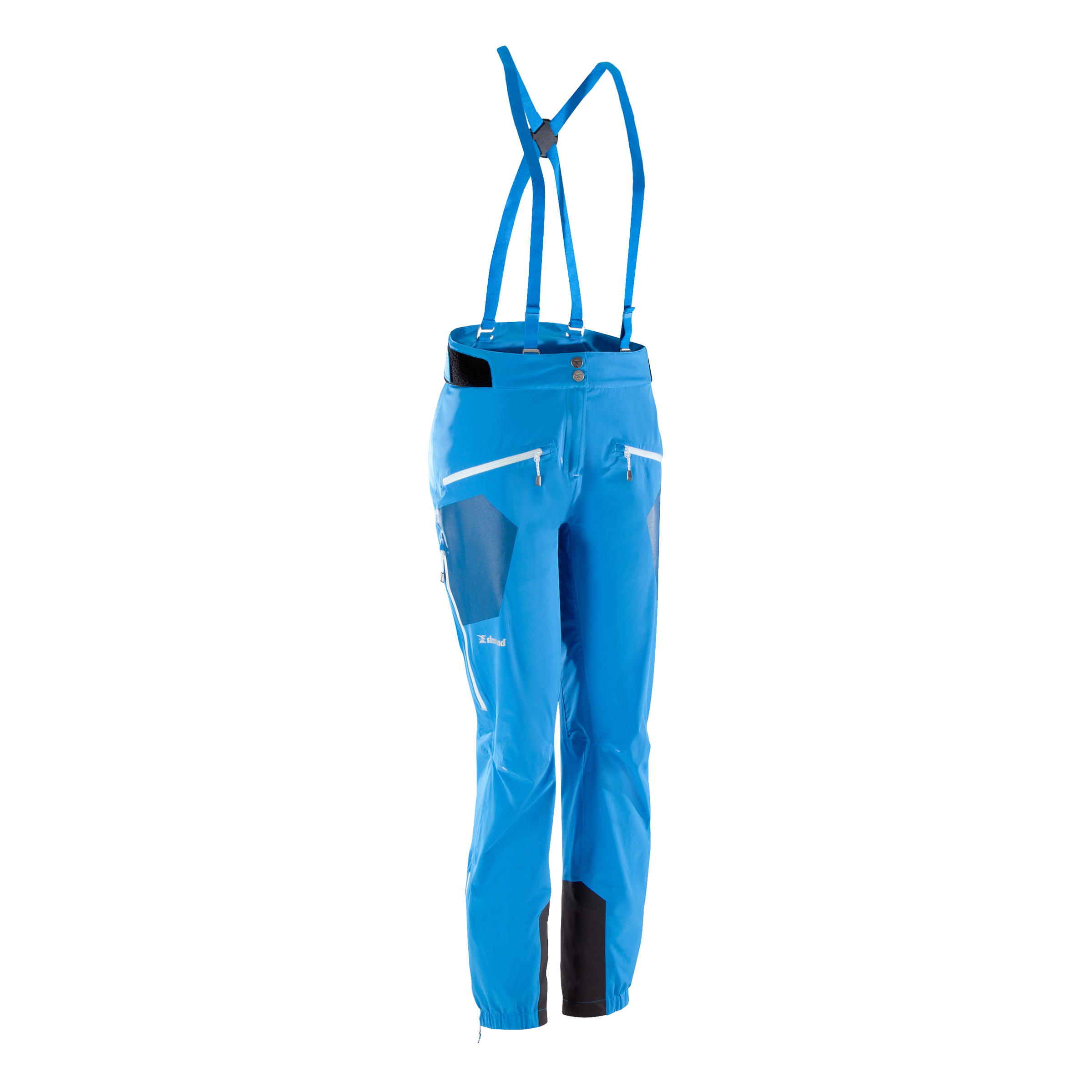 Women's waterproof mountaineering pants - CASCADE 2 BLEU