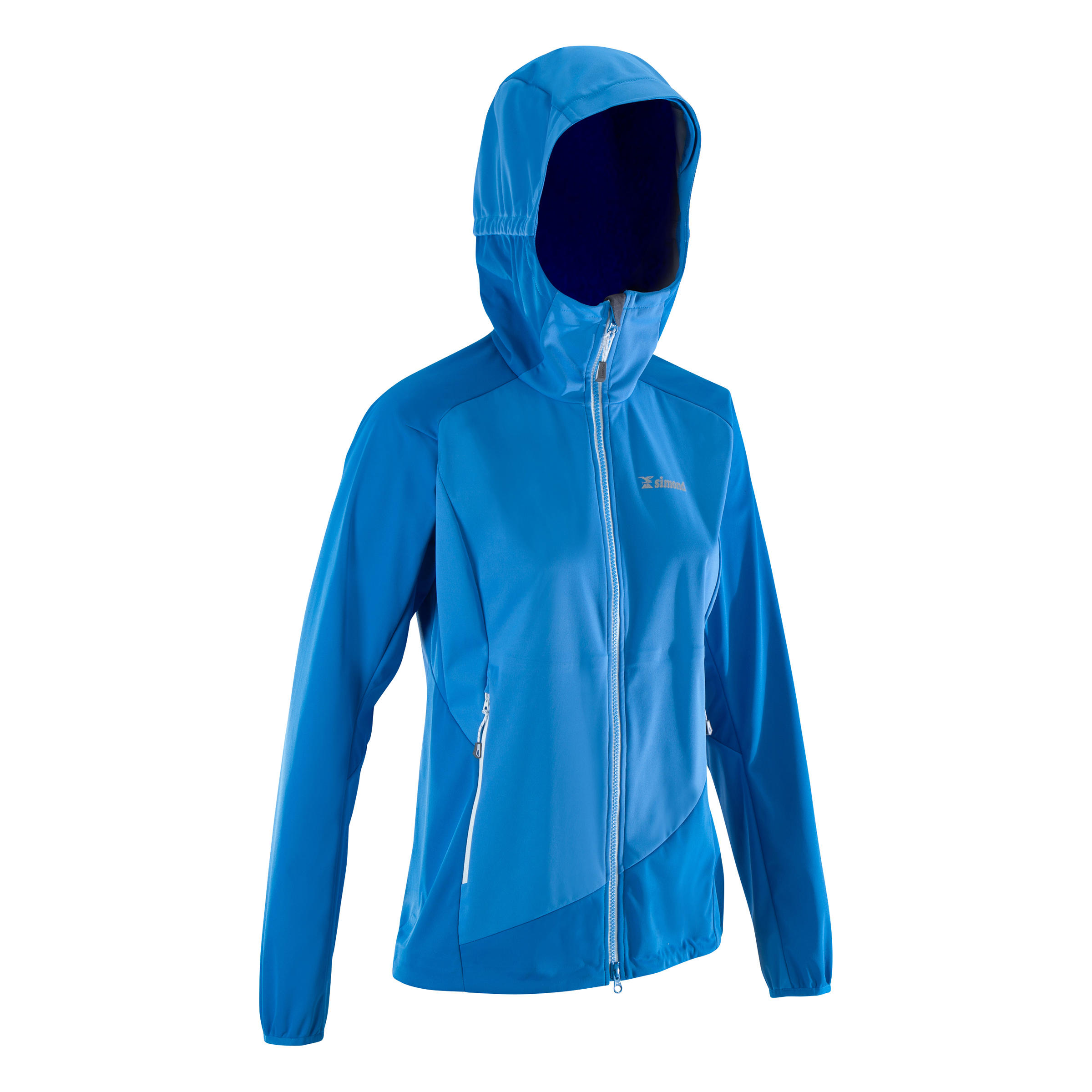 Women's Mountaineering Softshell Jacket - Alpinism Light Blue 3/11
