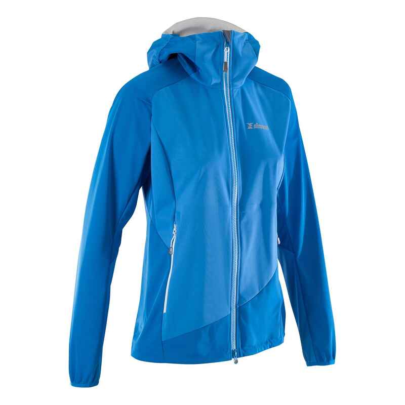 Softshell de alpinismo y montaña cortavientos Mujer Simond Alpinism Light