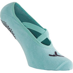 Ballerines antidérapantes Pilates Gym douce bleues