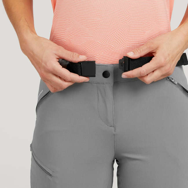 QUECHUA MH hiking belt black Decathlon