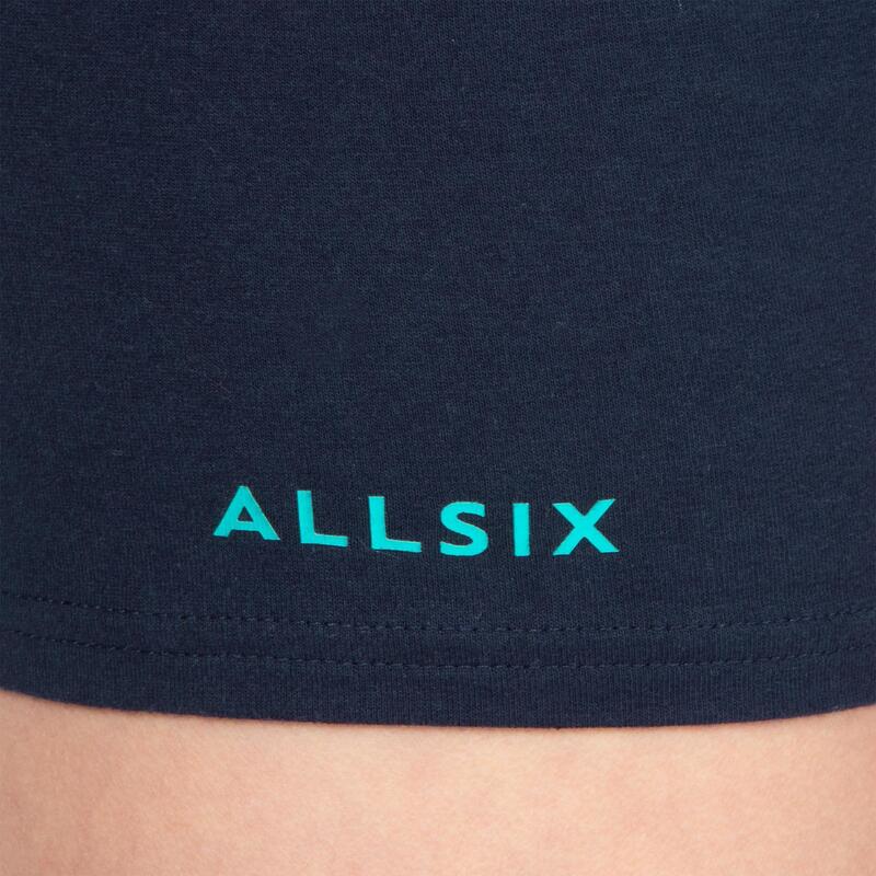 Pantalón corto de Voleibol Allsix V100 niña azul marino