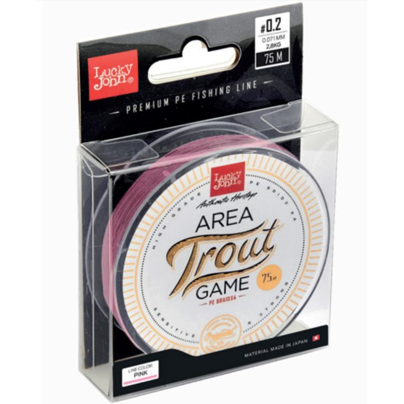

Плетеная леска LJ Trout Game Pink, X8567431