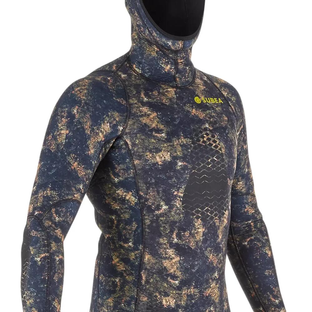 SUBEA Neoprenjacke SPF 500 PE19 AH19 Camouflage khaki